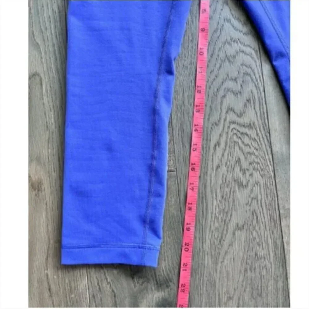 Lululemon Wunder Under Hi-Rise Crop Leggings Size S Purple Yoga Pilates Active